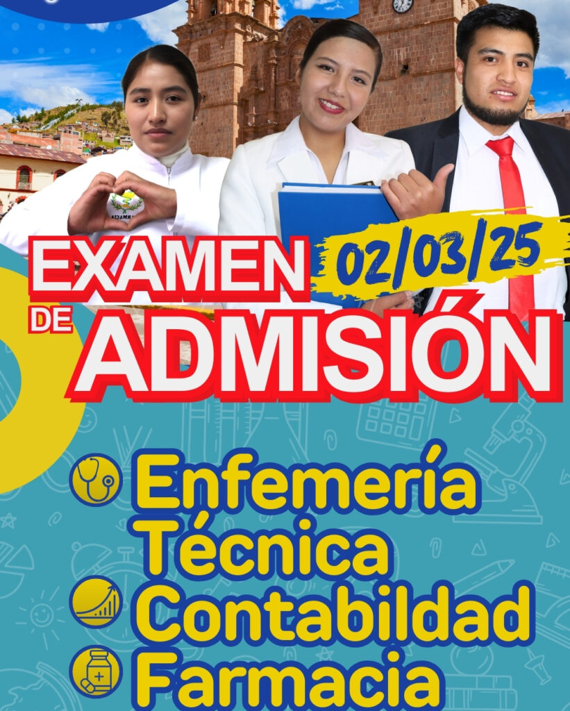 EXAMEN DE ADMISIÓN